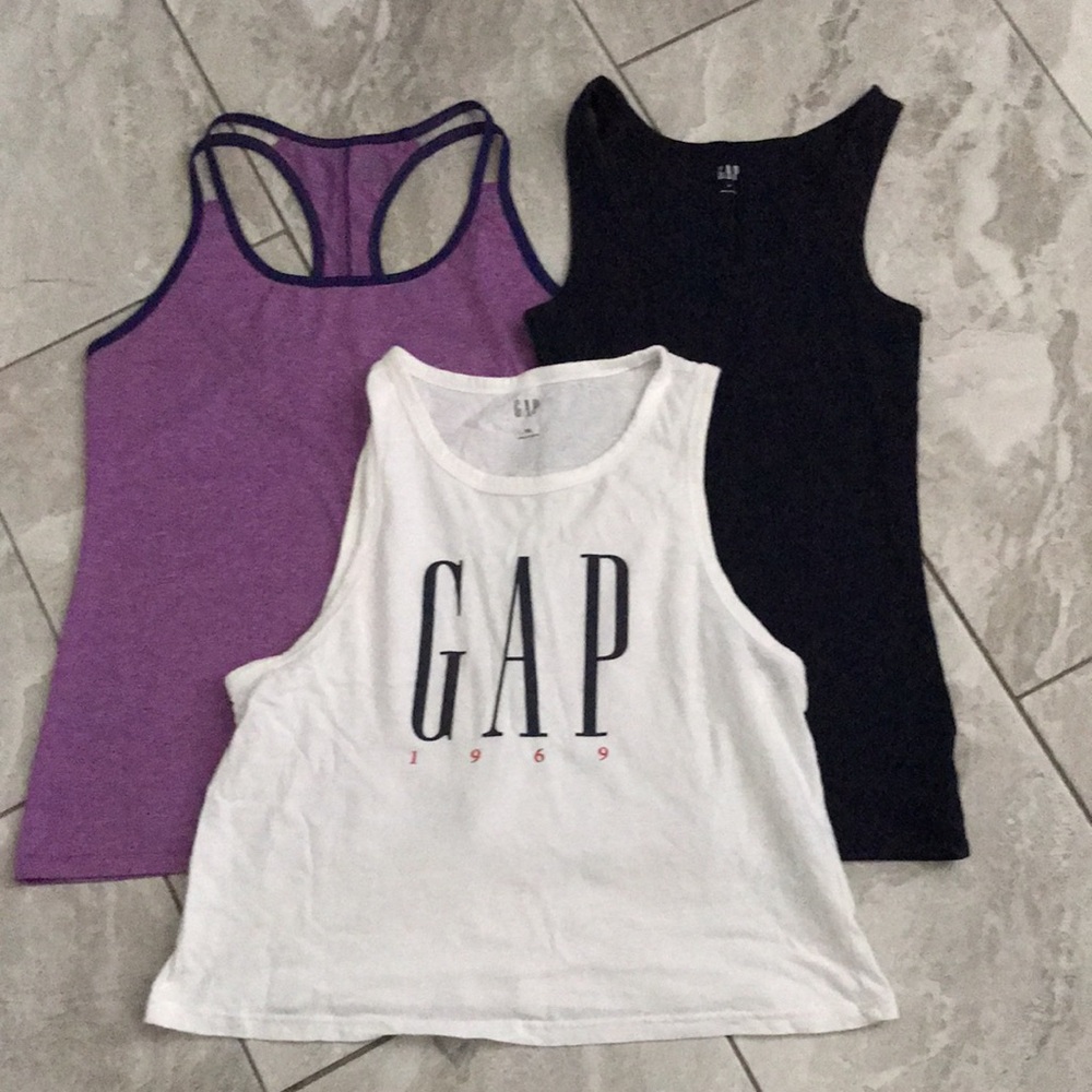 GAP/ CHAMPION Women Bundle of Three Tank Top | XS - S